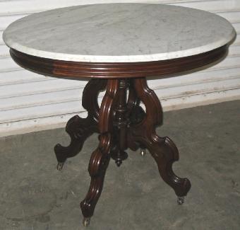 OvalWalnutSideTableEra1860s