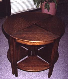 QuarterSectionedRoundEndTable