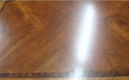 Table Leaf With Plasticizer Damage Repaired