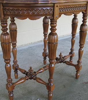 Table Base With Intricate Turnings