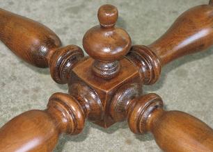 Turned Replacement Base Finial