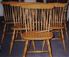 Windsor Chair Back Post Turning