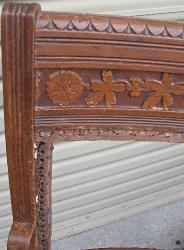 Detail Of Original Condition Of Finish On Chair