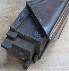 Opium Bed Leg Showing Joinery