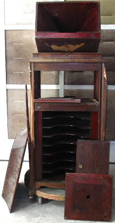 Phonograph Cabinet As It Came In