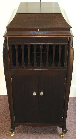 Phonograph Cabinet, Restored, Full View