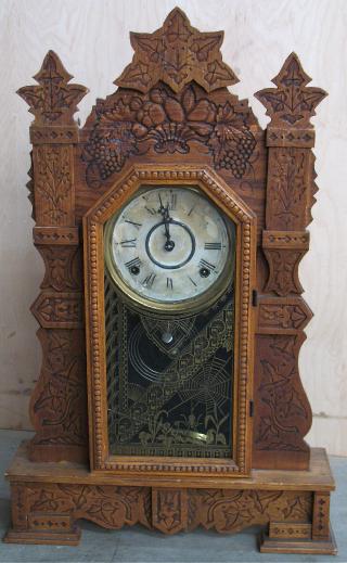 Gilbert Mantle Clock Before Restoration