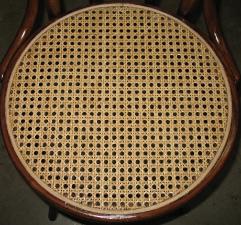 BentwoodChairWithRoundSeatWithMachineCane